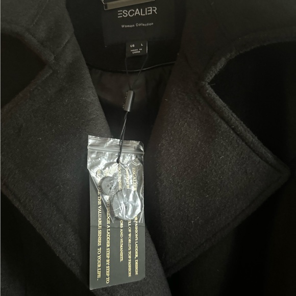 Escalier Wool Coat, Womens, Size Large, NWT - Picture 12 of 14